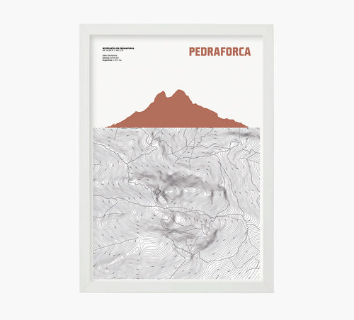 Print Topográfico Pedraforca