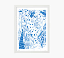 Cargar imagen en el visor de la galería, Print Blue Jaguar