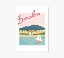 Cargar imagen en el visor de la galería, Print Barcelona Romantica