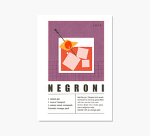 Cargar imagen en el visor de la galería, Print Negroni