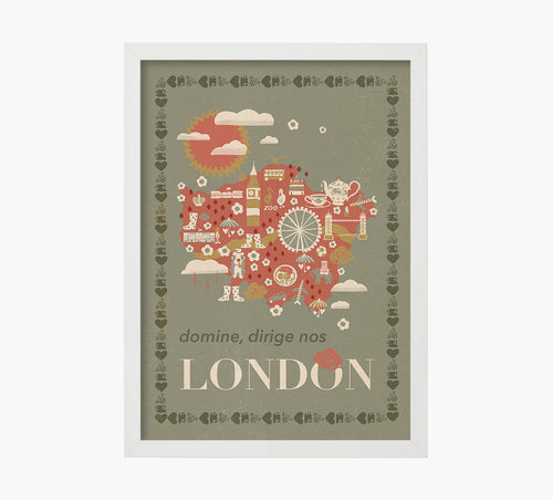Print London Mapa