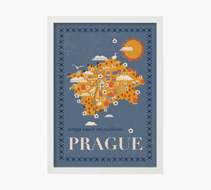 Print Prague Mapa