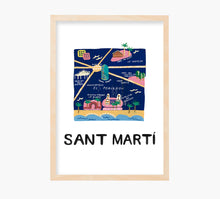 Cargar imagen en el visor de la galería, Print Barrio del Sant Martí