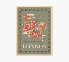 Cargar imagen en el visor de la galería, Print London Mapa