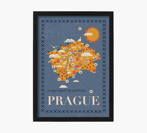 Print Prague Mapa