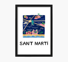 Cargar imagen en el visor de la galería, Print Barrio del Sant Martí