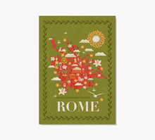 Cargar imagen en el visor de la galería, Print Rome Mapa