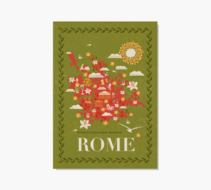Print Rome Mapa