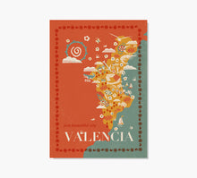 Cargar imagen en el visor de la galería, Print Valencia Mapa