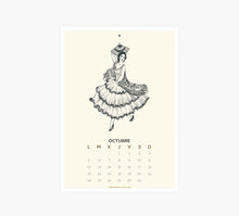 Load image into Gallery viewer, CALENDARIO MONOCROMO 2026