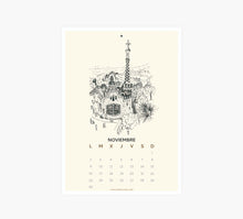 Load image into Gallery viewer, CALENDARIO MONOCROMO 2026