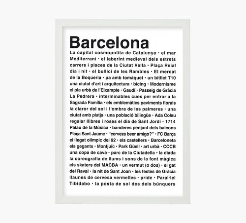 Print Barcelona Inspira Blanco