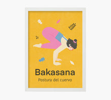 Load image into Gallery viewer, Yoga Bakasana Art Print