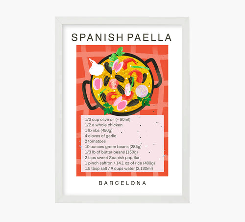 Print Spanish Paella