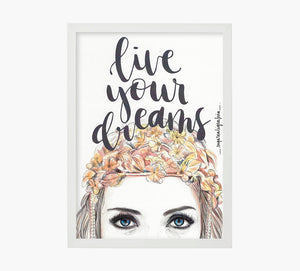 Cuore Dreams Art Print