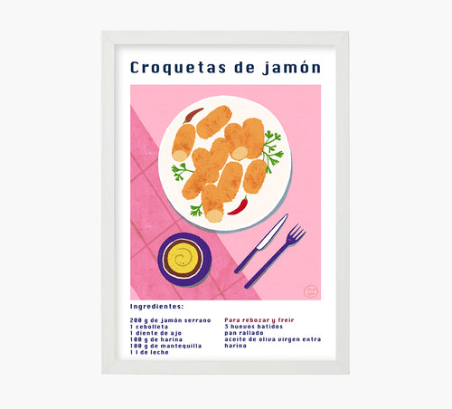 Print Croquetas de Jamon