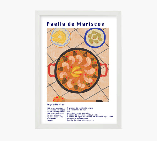 Print Paella de Mariscos