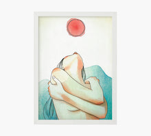 Load image into Gallery viewer, Moon Rojo Art Print
