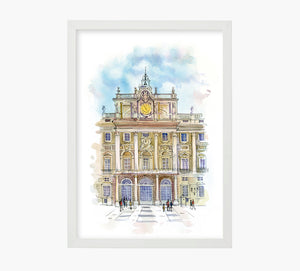 Palacio Real de Madrid Art Print