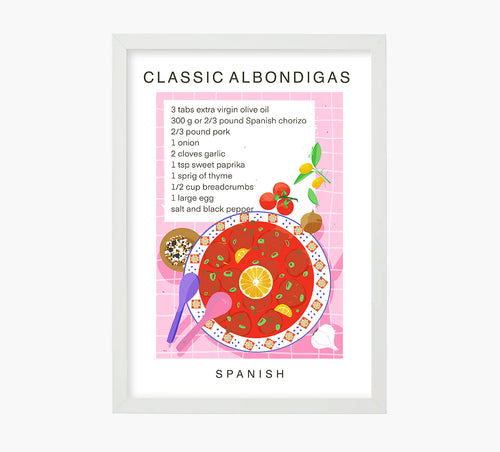 Print Classic Albóndigas