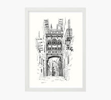 Load image into Gallery viewer, Carrer Bisbe Dorado Art Print