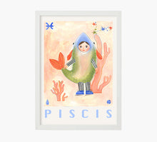 Cargar imagen en el visor de la galería, Horóscopos Piscis Art Print
