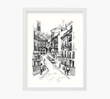 Load image into Gallery viewer, Dorado Madrid Calles de Madrid Art Print