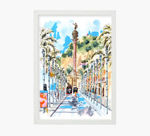 Columbus Art Print