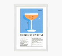 Load image into Gallery viewer, Coctel Espresso Martini Art Print