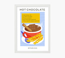 Load image into Gallery viewer, Receta Hot Chocolate Art Print