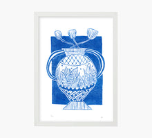 Cargar imagen en el visor de la galería, Blue Tulips Art Print