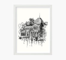 Load image into Gallery viewer, Dorado Madrid Parque del Retiro Art Print