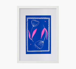 Dancing Flowers Art Print