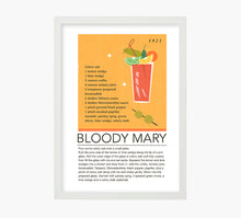 Cargar imagen en el visor de la galería, Cóctel Bloody Mary Art Print