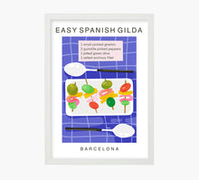 Load image into Gallery viewer, Receta Spanish Gilda Art Print