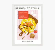 Load image into Gallery viewer, Receta Spanish Tortilla Art Print