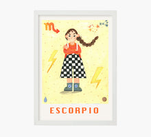 Cargar imagen en el visor de la galería, Horóscopos Escorpio Art Print