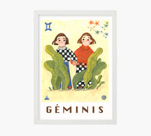 Cargar imagen en el visor de la galería, Horóscopos Géminis Art Print