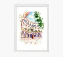 Cargar imagen en el visor de la galería, Sevilla Plaza de Cabildo Art Print