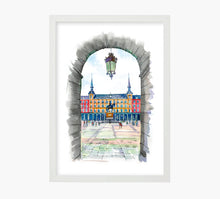 Cargar imagen en el visor de la galería, Plaza Mayor de Madrid Art Print