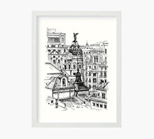 Load image into Gallery viewer, Dorado Madrid Metropolis Art Print