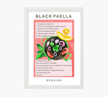 Load image into Gallery viewer, Print Black Paella