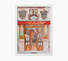 Load image into Gallery viewer, Locales Cafe de L´Opera de Barcelona Art Print