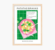 Cargar imagen en el visor de la galería, Receta Patatas Bravas Art Print