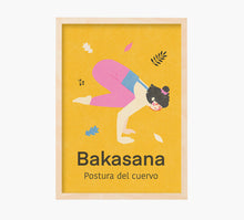 Load image into Gallery viewer, Yoga Bakasana Art Print