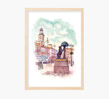 Cargar imagen en el visor de la galería, Estatua del Oso y el Madroño, Madrid, Art Print