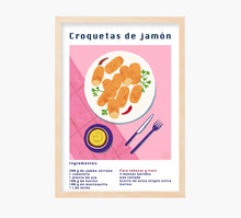 Cargar imagen en el visor de la galería, Print Croquetas de Jamon