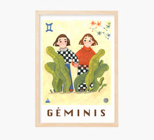 Cargar imagen en el visor de la galería, Horóscopos Géminis Art Print