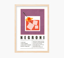 Load image into Gallery viewer, Print Negroni