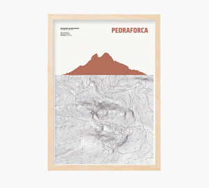 Print Topográfico Pedraforca